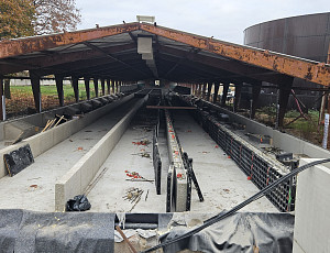 Rekonstrukce haly výkrmu prasat